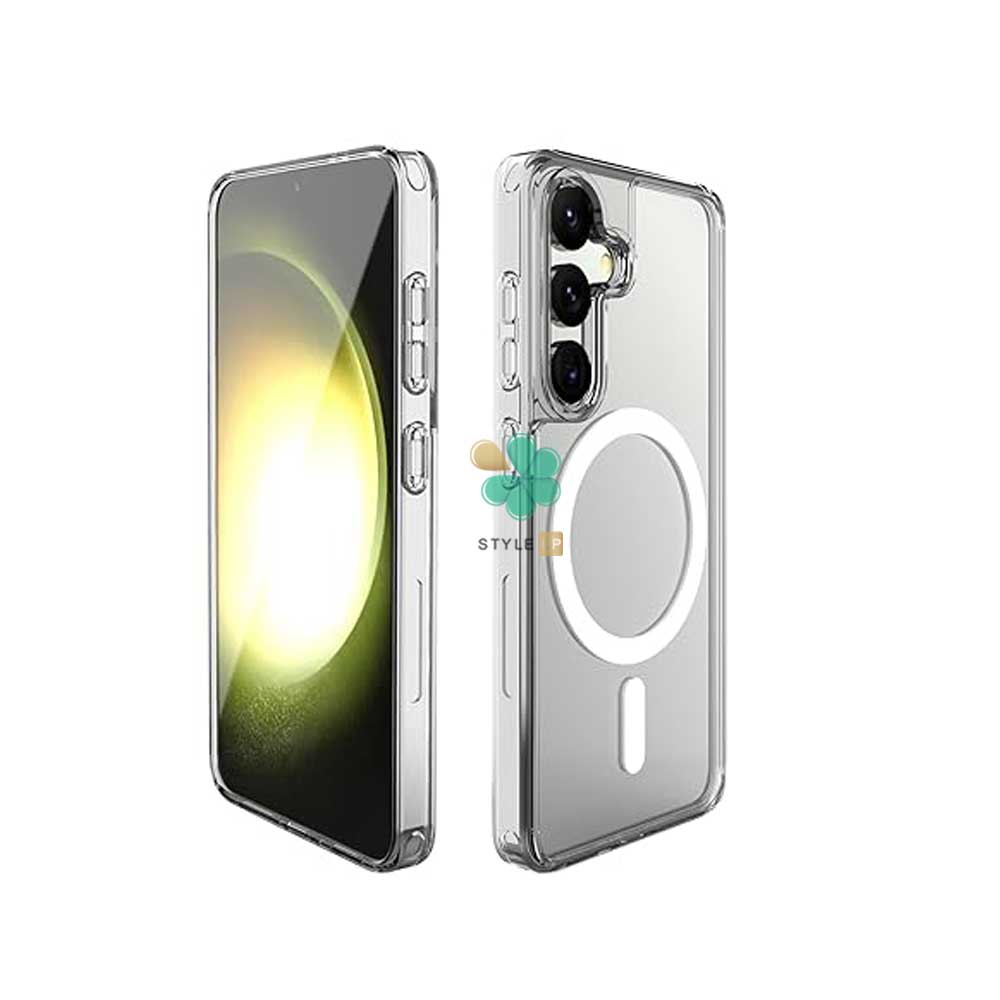 قیمت قاب گوشی شفاف مگ سیف دار برای سامسونگ Galaxy S25 - شیک و خوش دست 